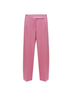 Шерстяные брюки Windsor, розовые