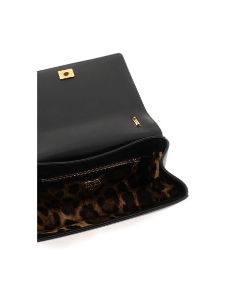 Bolsa de hombro de cuero acolchada Dolce & Gabbana