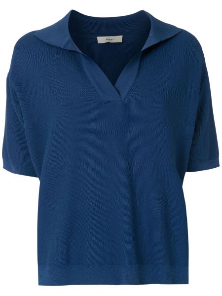 Трикотажная рубашка Egrey, синяя