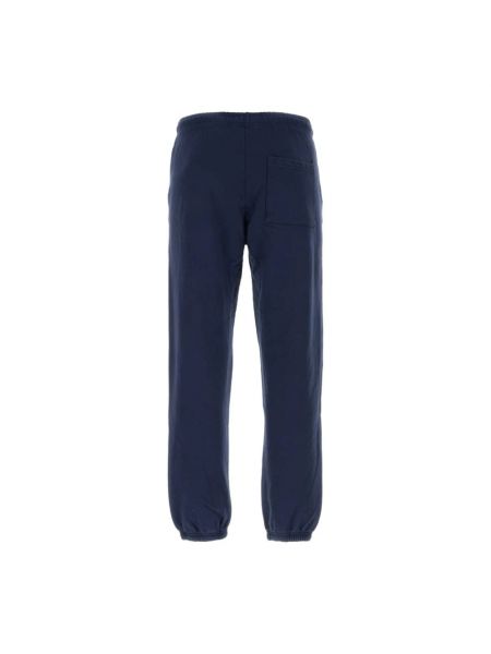 Pantalones de chándal de algodón Sporty & Rich azul