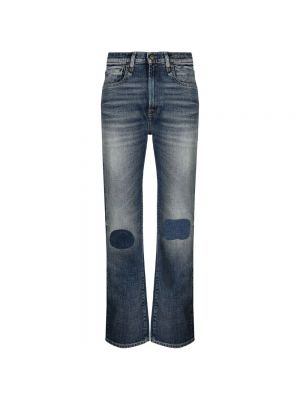 Niebieskie jeansy skinny slim fit R13