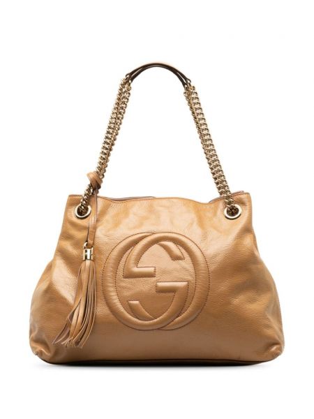 Nakupovalna torba Gucci Pre-owned rjava