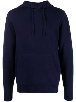 Woll hoodie Aspesi blau