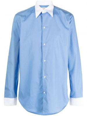 Hemd aus baumwoll Fursac blau