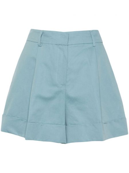 Shorts plissées Pt Torino bleu