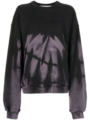 Bomull sweatshirt Alexander Wang svart