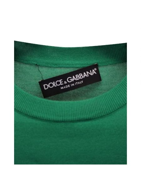 Top de seda Dolce & Gabbana Pre-owned verde