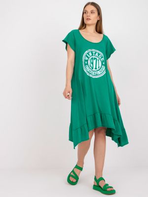 Vestito casual Fashionhunters, verde