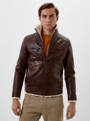 Кожаная куртка Ogmando коричневая