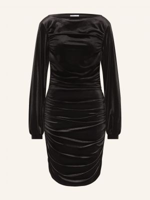 Sametové pouzdrové šaty Gestuz černé