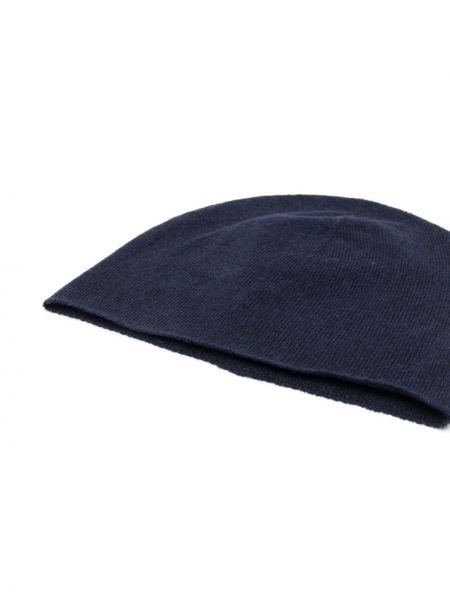 Kašmírový čepice Jil Sander modrý