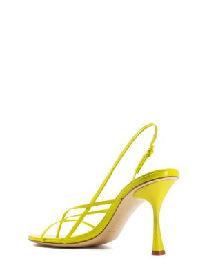 Kožené sandále Studio Amelia žltá