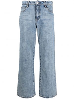 Джинсовые широкие джинсы One Teaspoon, синие