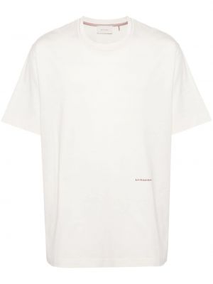Bavlnené tričko Limitato biela