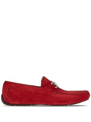 Loafer-kingad Ferragamo punane