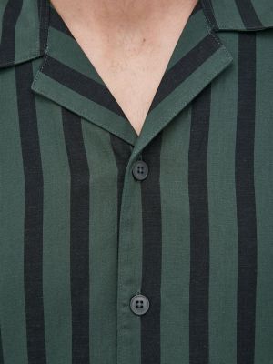 Рубашка свободного кроя Lindbergh зеленая