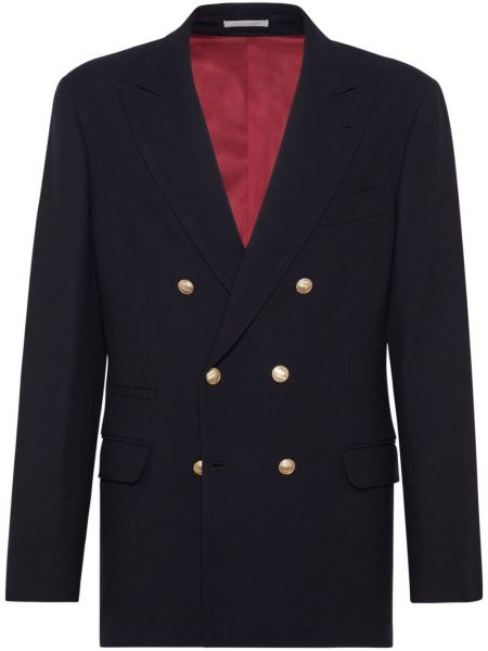 Woll langer blazer Brunello Cucinelli