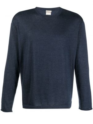 Кашмирен пуловер Massimo Alba синьо