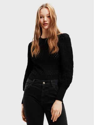 Пуловер Desigual черно