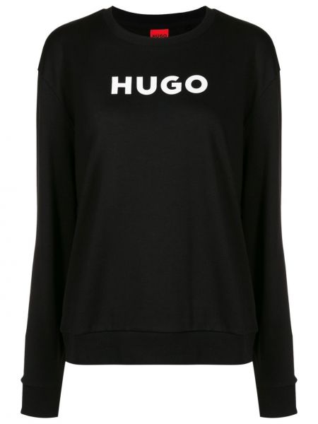 Sweatshirt mit print mit rundem ausschnitt Hugo
