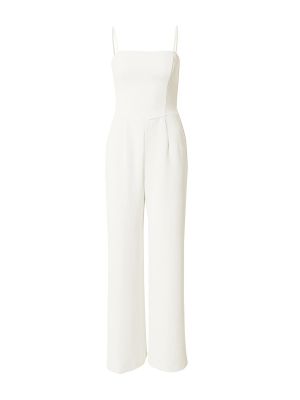 Ολόσωμη φόρμα Abercrombie & Fitch λευκό