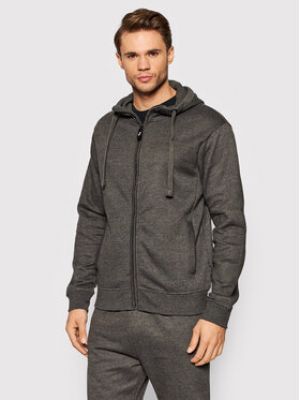 Hoodie Bench gris