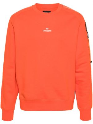 Raštuotas medvilninis džemperis Parajumpers oranžinė
