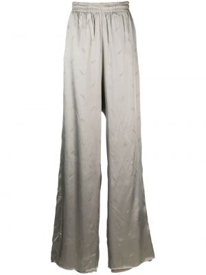 Voľné nohavice s prechodom farieb Vetements sivá