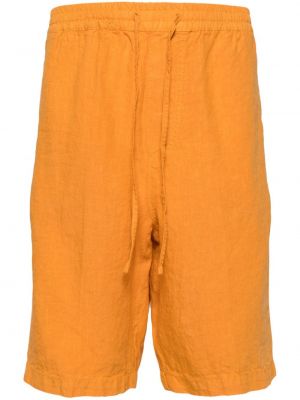 Lanene bermuda kratke hlače 120% Lino narančasta