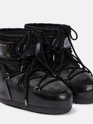 Зимни обувки за сняг черно Moon Boot