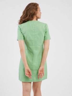 Kleid Pieces grün
