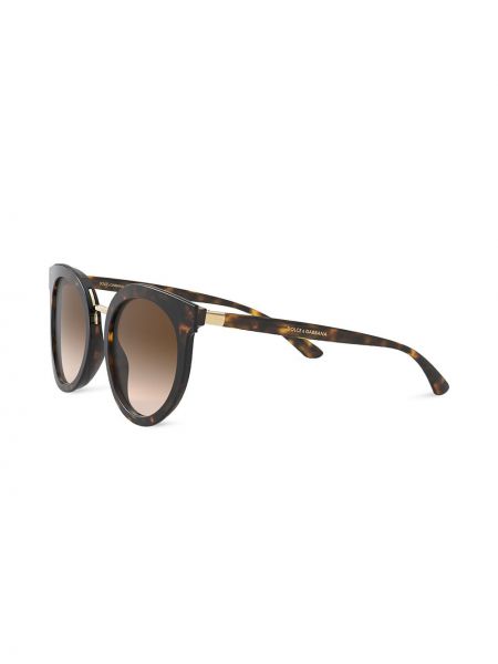 Gafas de sol slim fit Dolce & Gabbana Eyewear marrón
