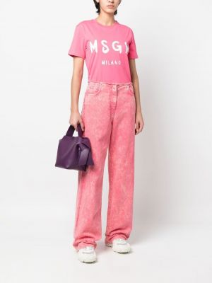 Jeans Msgm pink