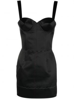 Mini šaty Maison Margiela černé