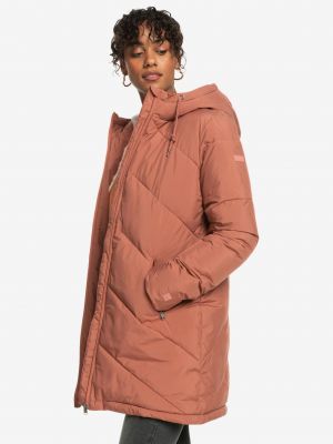 Pikowana kurtka Roxy różowa