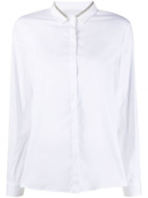 Camisa de cristal Fabiana Filippi blanco
