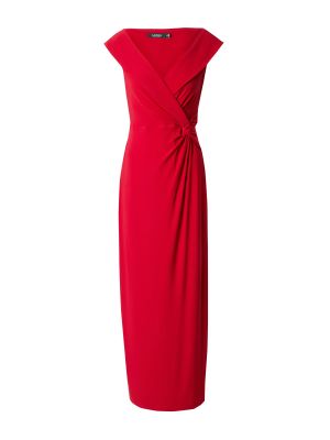 Вечерна рокля Lauren Ralph Lauren червено