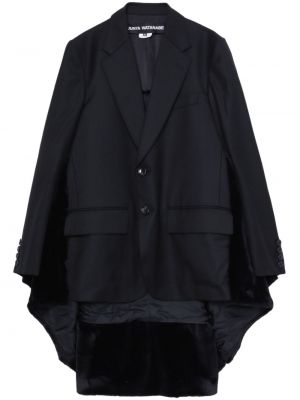 Asymmetrischer mantel Junya Watanabe schwarz