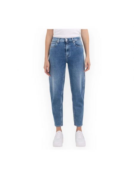 Jeansy relaxed fit Replay niebieskie