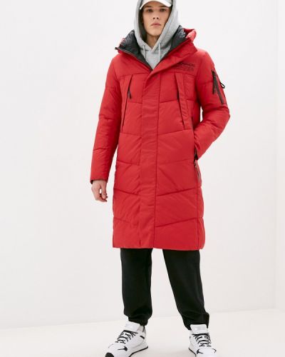 Утепленная куртка Qwentiny, красная