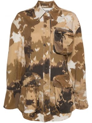 Hemd mit print mit camouflage-print Blumarine braun