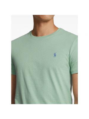 Koszulka bawełniana Ralph Lauren zielona