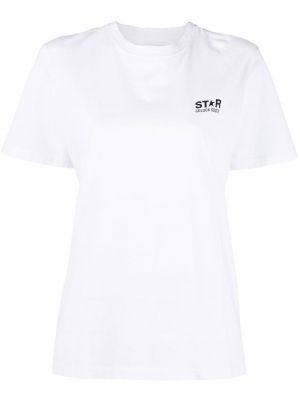 Zvaigznes t-krekls ar apdruku Golden Goose