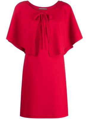 Mini šaty Alberta Ferretti červená