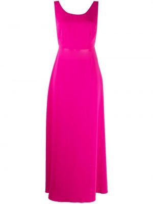 Βραδινό φόρεμα με φιόγκο P.a.r.o.s.h. ροζ