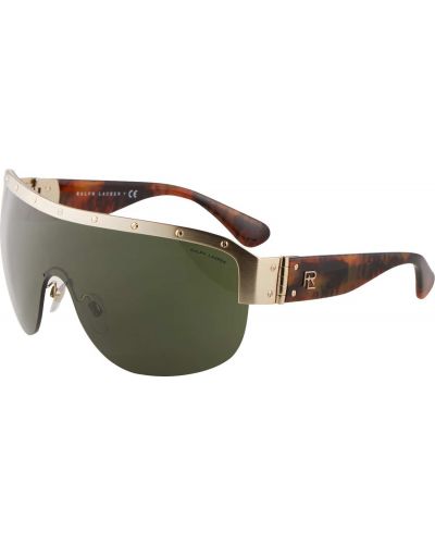 Меланжирани слънчеви очила Ralph Lauren кафяво