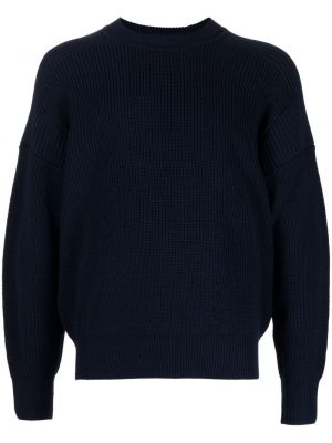 Vilnonis megztinis Marant mėlyna
