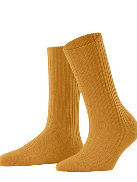 Шерстяные носки Falke желтые
