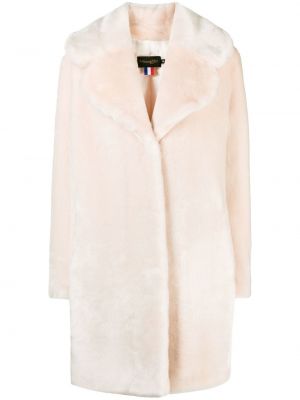 Γυναικεία παλτό La Seine & Moi ροζ