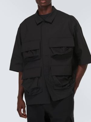 Camicia di cotone Y-3 nero